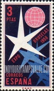 FindYourStampsValue: Exhibition Emblem and Globe