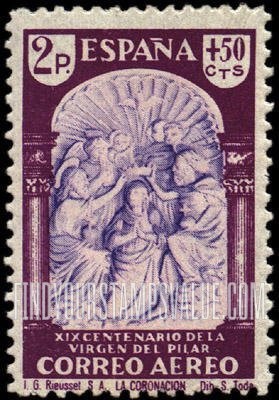 FindYourStampsValue: Air Post Semi-Postal: The Coronation