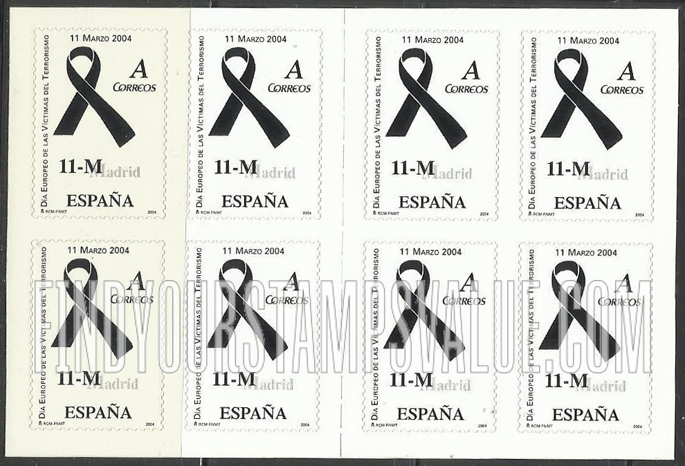 FindYourStampsValue: March 11, 2004 Terrorist Attacks