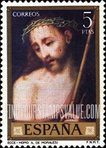 FindYourStampsValue: Morales Paintings: Ecce Homo