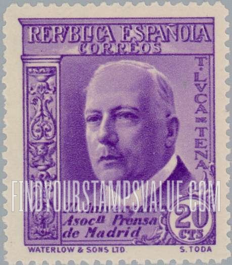 FindYourStampsValue: Torcuato Luca de Tena