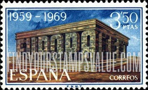 FindYourStampsValue: Europa Issue, 1969