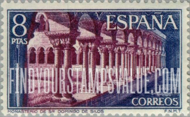 FindYourStampsValue: St. Domingo de Silos Monastery: Cloister walk