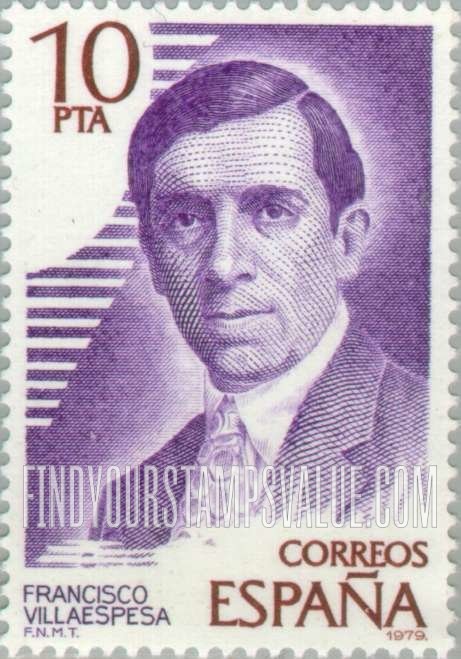 FindYourStampsValue: Francisco Villaespesa
