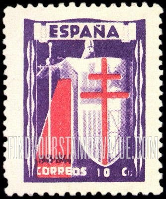 FindYourStampsValue: Postal Tax: Tuberculosis Fund, Cross of Lorraine