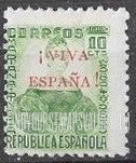 FindYourStampsValue: Revolutionary Overprints, Nationalist (Revolutionary) Forces, Orense: Mariana Pineda