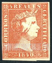 FindYourStampsValue: Kingdom: Queen Isabella II