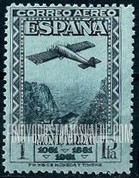FindYourStampsValue: Air Post: Montserrat, Plane over Montserrat Pass