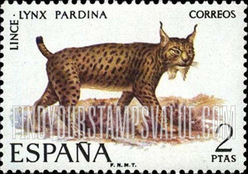 FindYourStampsValue: Pardine lynx