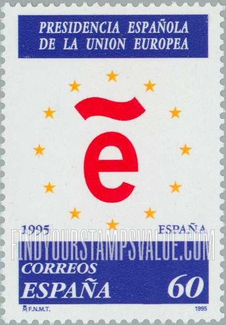 FindYourStampsValue: Spanish Presidentcy of the European Community Council of Ministers