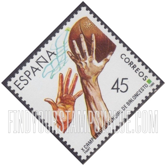 FindYourStampsValue: 10th World Basketball Championships, July 5-20