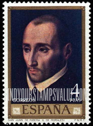 FindYourStampsValue: Morales Paintings: St. John de Ribera