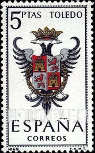 FindYourStampsValue: Provincial Arms Issue: Toledo