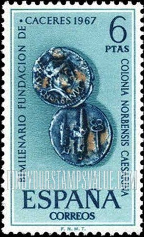 FindYourStampsValue: Roman coins of Caceres