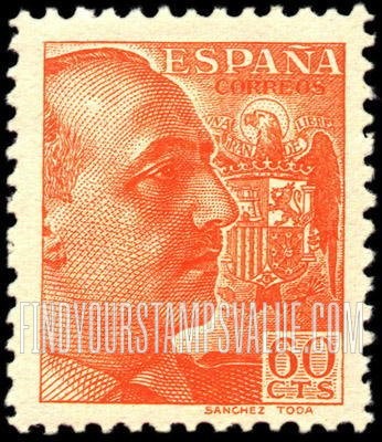 FindYourStampsValue: Gen. Francisco Franco