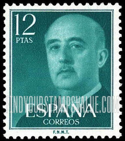 FindYourStampsValue: Gen. Franco