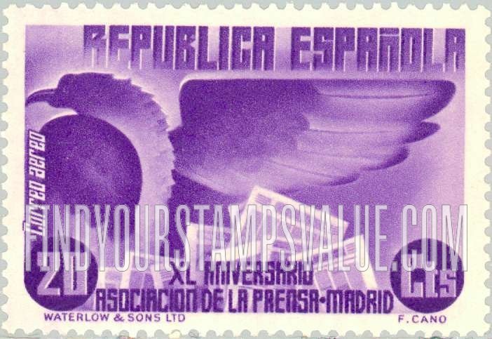 FindYourStampsValue: Air Post: Eagle and Newspapers