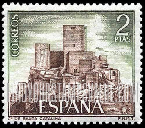 FindYourStampsValue: Santa Catalina Castle, Jaen