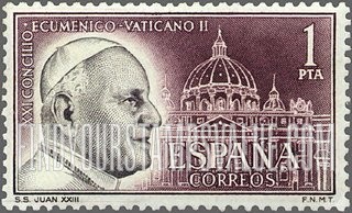 FindYourStampsValue: Pope John XXIII and St. Peter’s, Rome