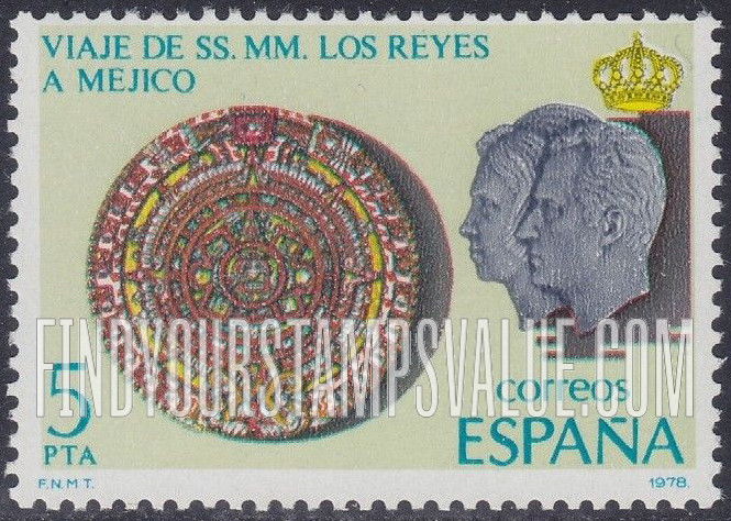 FindYourStampsValue: Mexican Calendar Stone