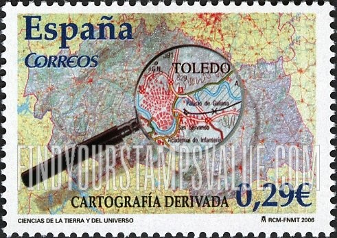 FindYourStampsValue: Earth Sciences: Derived cartography