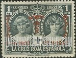 FindYourStampsValue: Semi-Postal: Coronation Silver Jubilee, Princesses María Cristina and Beatrice