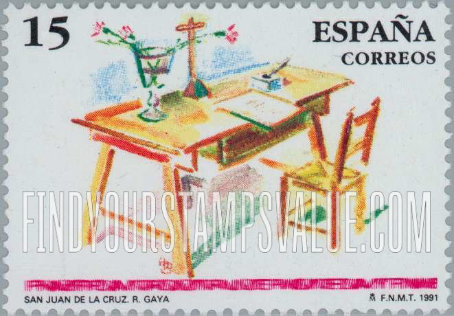 FindYourStampsValue: St. John of the Cross (1651-1695), Mystic