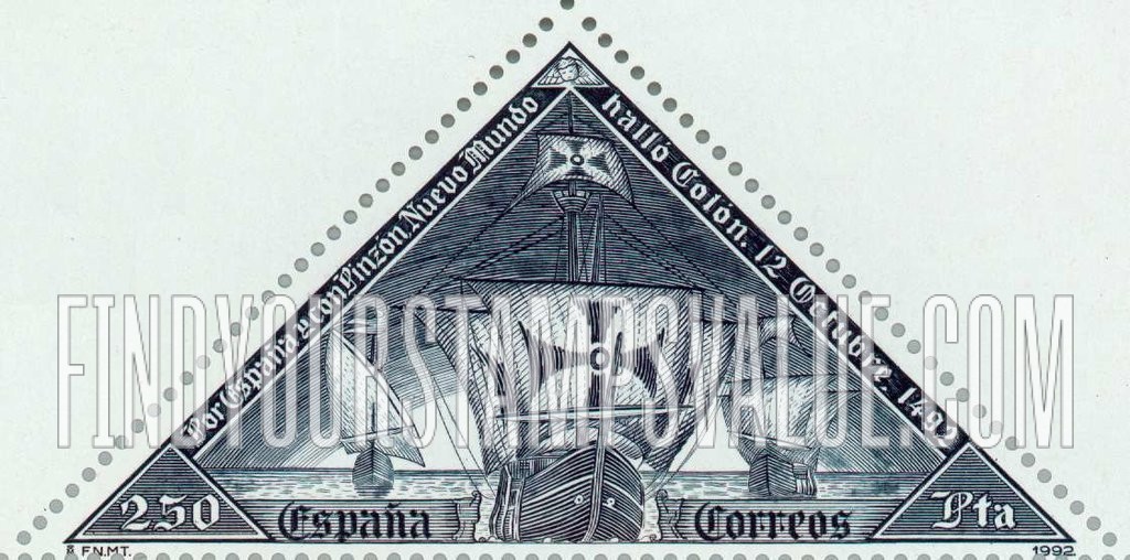 FindYourStampsValue: “Santa Maria,” “Niña,” “Pinta”