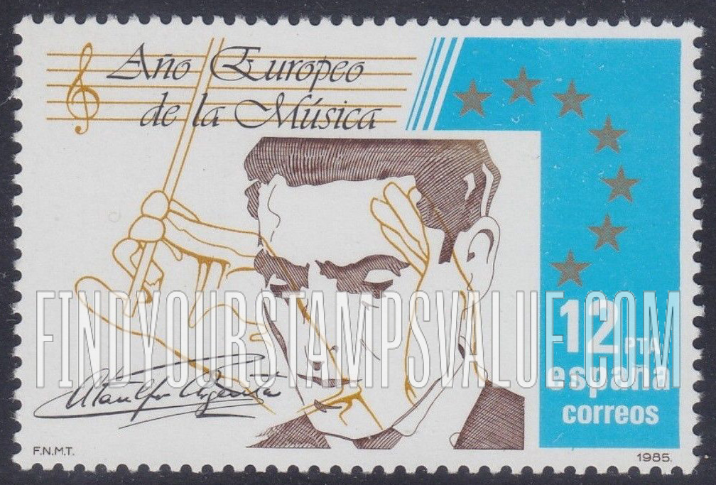 FindYourStampsValue: European Music Year: Ataulfo Argenta, conductor