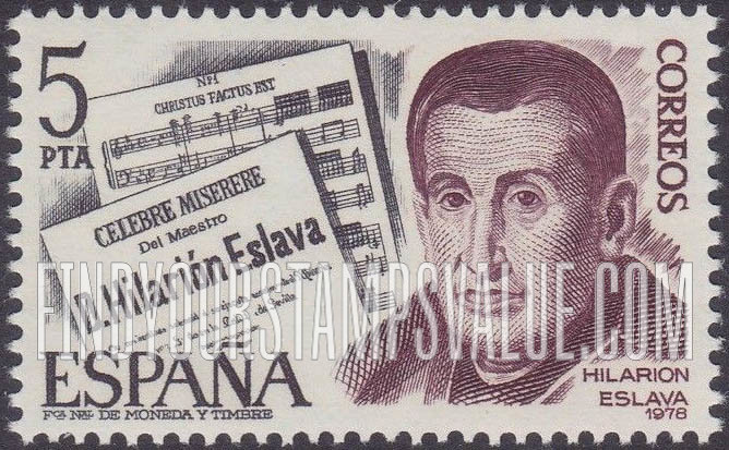 FindYourStampsValue: Hilarión Eslava and Score