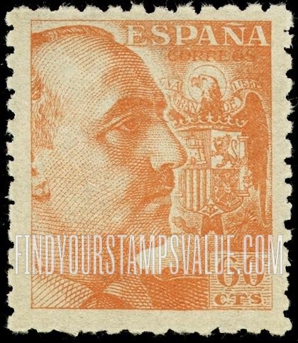 FindYourStampsValue: Gen. Francisco Franco