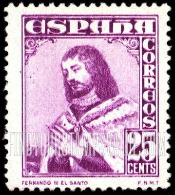 FindYourStampsValue: Ferdinand III (The Saint)