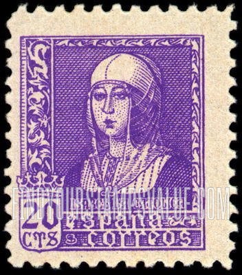 FindYourStampsValue: Isabella I