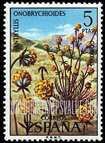 FindYourStampsValue: Flower: Anthyllis onobrychioides