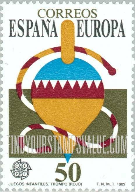 FindYourStampsValue: Europa: Children’s toys, Top