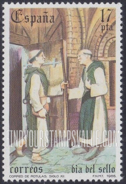 FindYourStampsValue: Monastic Mail Delivery, 1122
