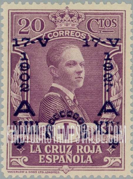 FindYourStampsValue: Semi-Postal: Coronation Silver Jubilee, Prince of Asturias