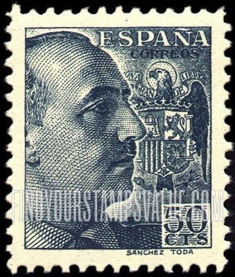 FindYourStampsValue: Gen. Francisco Franco