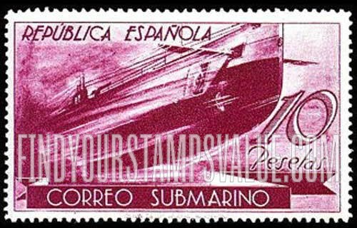 FindYourStampsValue: Submarine