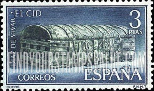 FindYourStampsValue: El Cid’s treasure chest