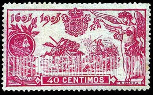 FindYourStampsValue: Don Quixote Tilting at sheep