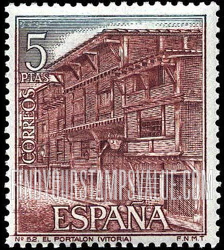 FindYourStampsValue: Tourism: The Gate of Vitoria