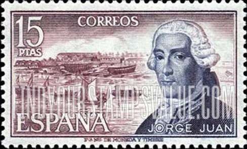 FindYourStampsValue: Jorge Juan y Santacilla
