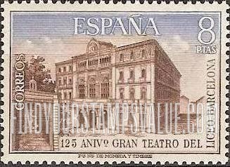 FindYourStampsValue: Teatro del Liceo, Barcelona