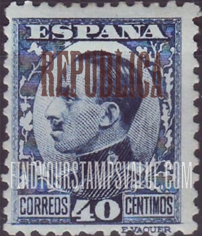 FindYourStampsValue: First Barcelona Issue: King Alfonso XIII