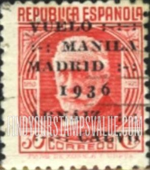 FindYourStampsValue: Air Post: Pablo Iglesias