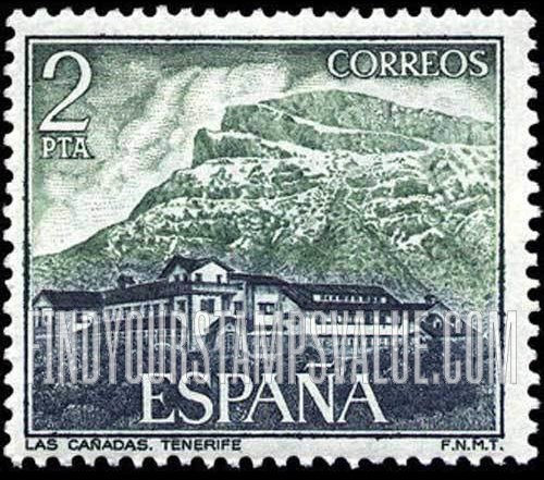 FindYourStampsValue: Tourism (Famous Hotels): Las Cañadas, Tenerife