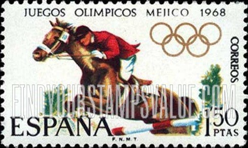 FindYourStampsValue: Horse jumping