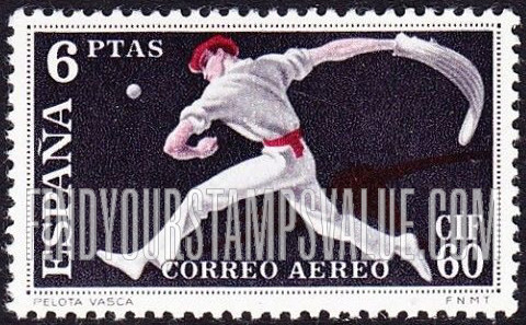 FindYourStampsValue: Air Post: Jai Alai