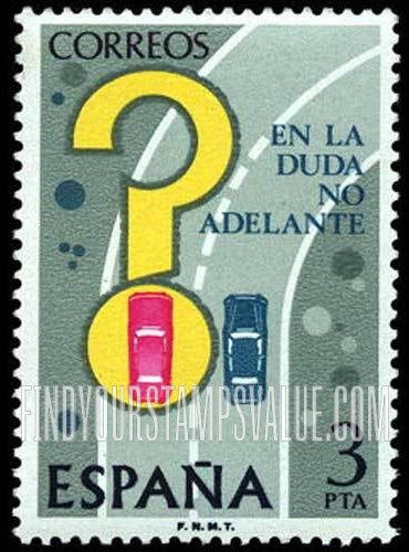 FindYourStampsValue: Road Safety: “Don’t pass when in doubt”